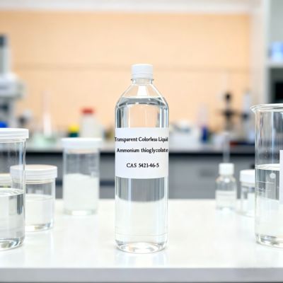 Прозрачный, бесцветный жидкий тиогликолат аммония 59% для требований клиента CAS 54421-46-5