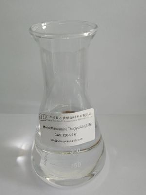 141.2 G/mol Моноэтаноламин тиогликолат Чистая бесцветная жидкость