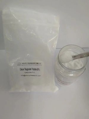 Белый порошок 99% чистого тиогликолата кальция C2H6CaO4S3·3H2O
