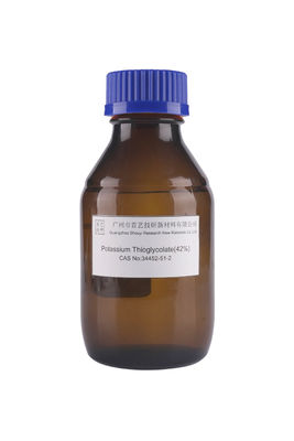 Бесцветный жидкий калий тиогликолат 42% Assay CAS 34452-51-2 Для эпиляции